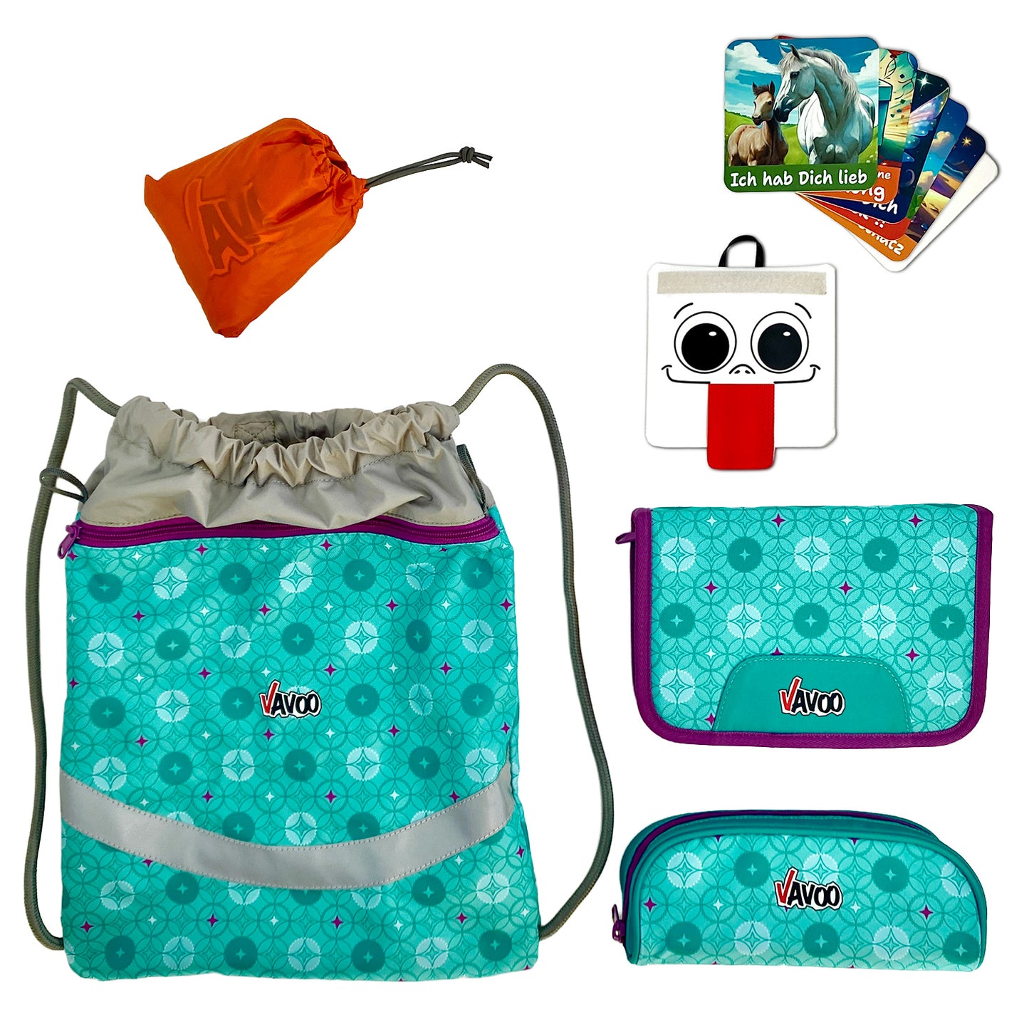 Schulranzen-Set Quin Pro