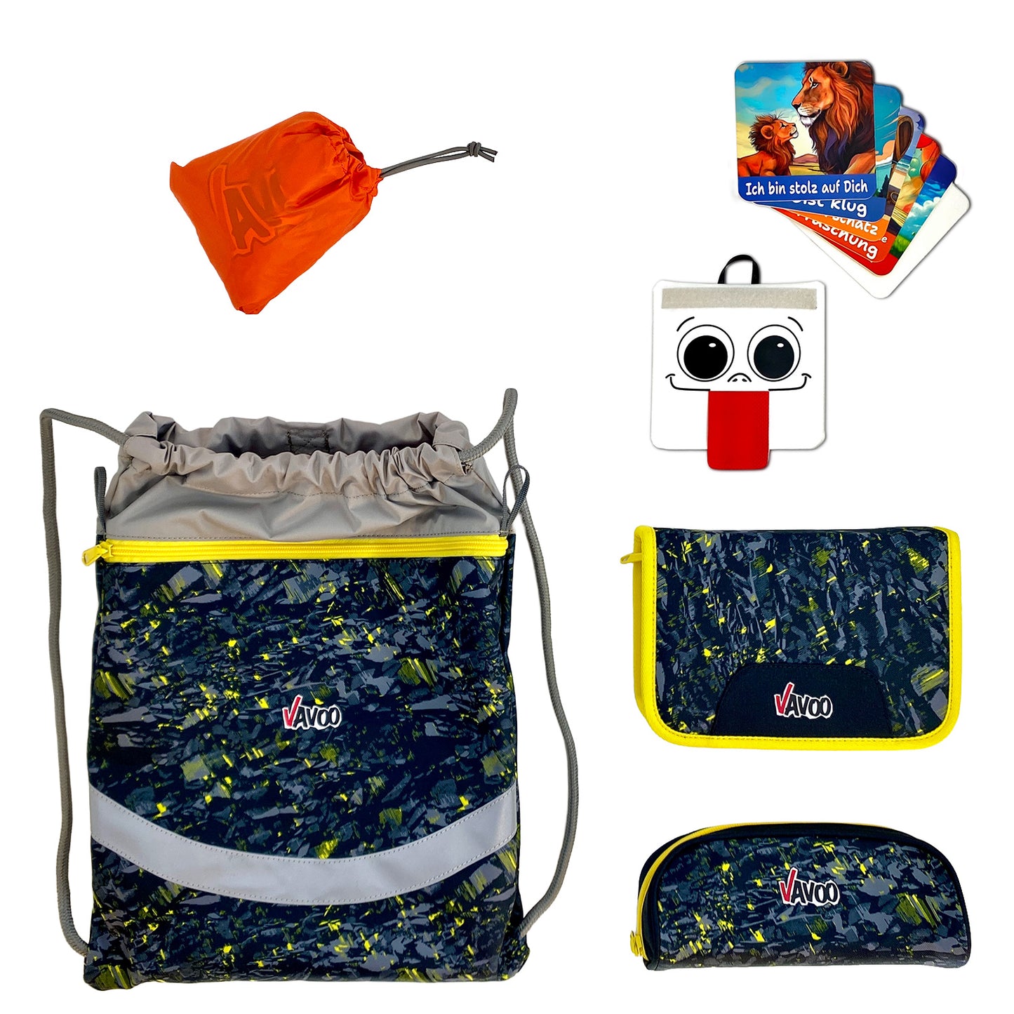 Schulranzen-Set Quin Pro